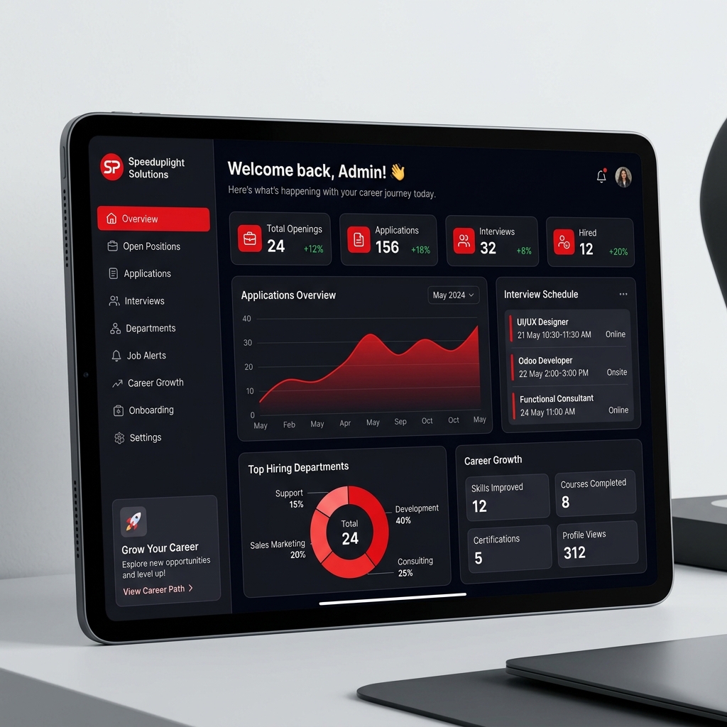 Speeduplight Career Dashboard